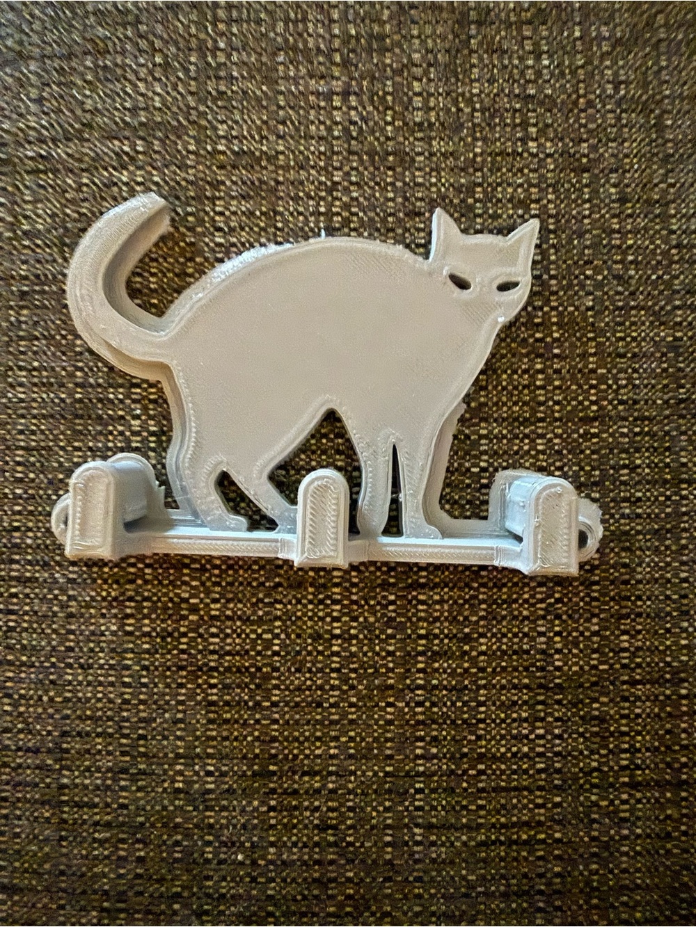 Hangable Cat shaped key holder